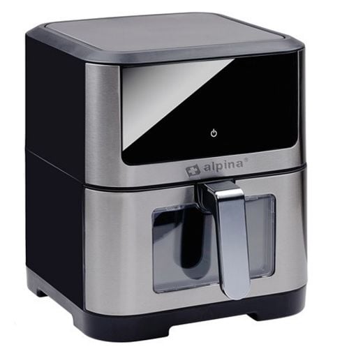 Εικόνα της Φριτέζα Αέρος Alpina 8lt 1800W Black/Silver 871125224542