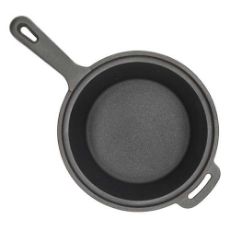 Εικόνα της Κατσαρόλα Cast Iron από Μαντέμι 1.5lt 18cm Black 23460446