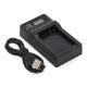 Εικόνα της Φορτιστής Μπαταριών WS Xtreme Power για Canon NB-10L 1 Θέσης με USB-C 8.4V 0.7A