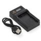Εικόνα της Φορτιστής Μπαταριών WS Xtreme Power για Sony NP-BD1 / NP-FD1 / NP-FR1 / NP-FT1 1 Θέσης με USB-C 4.2V 0.7A