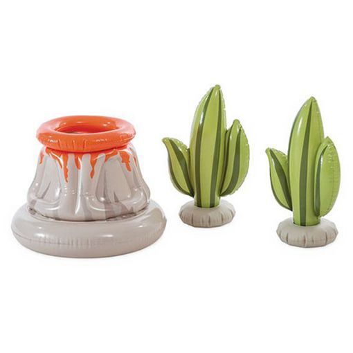 Εικόνα της Φουσκωτό Στρώμα Intex Jurassic Adventure 201x201x36 cm Πολύχρωμο 56132NP