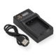 Εικόνα της Φορτιστής Μπαταριών WS Xtreme Power για Sony NP-BX1 1 Θέσης με USB-C 4.2V 0.7A