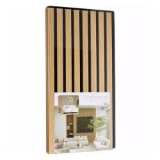 Εικόνα της Πάνελ Διακόσμησης Τοίχου Gardalux 60 x 30 cm Μαύρο/Καφέ 4τμχ WD1000010