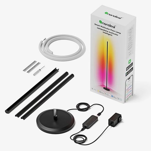 Εικόνα της Nanoleaf Floor Lamp RGB + 2200-6500K Wi-Fi 22W 1700lm Black N7204K02-1FL