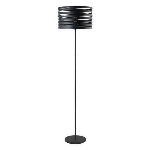 Εικόνα της Eglo Cremella Floor Lamp με Φωτισμό E27 40W 151cm Black 99507