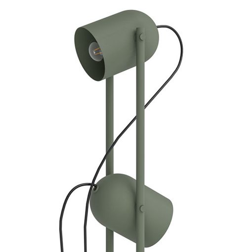 Εικόνα της Eglo Tilston Floor Lamp με Φωτισμό Ε14 16W 142.5cm Green 44137