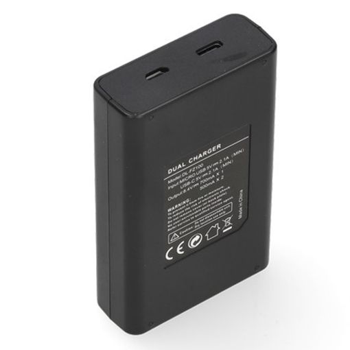 Εικόνα της Φορτιστής Μπαταριών WS Xtreme Power για Sony NP-FZ100 2 Θέσεων με USB-C 8.4V 0.7A