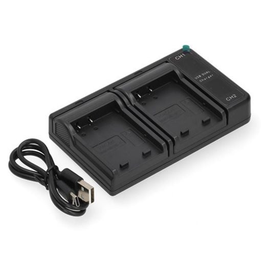 Εικόνα της Φορτιστής Μπαταριών WS Xtreme Power για Sony NP-BX1 2 Θέσεων με USB-C 8.4V 0.7A