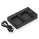 Εικόνα της Φορτιστής Μπαταριών WS Xtreme Power για Sony NP-BX1 2 Θέσεων με USB-C 8.4V 0.7A
