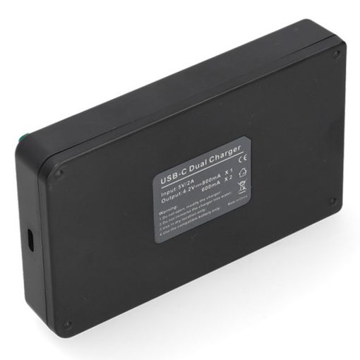 Εικόνα της Φορτιστής Μπαταριών WS Xtreme Power για Sony NP-BD1 / NP-FD1 / NP-FR1 / NP-FT1 2 Θέσεων με USB-C 8.4V 0.7A