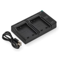 Εικόνα της Φορτιστής Μπαταριών WS Xtreme Power για Sony NP-BD1 / NP-FD1 / NP-FR1 / NP-FT1 2 Θέσεων με USB-C 8.4V 0.7A
