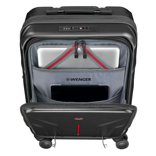 Εικόνα της Βαλίτσα Καμπίνας Wenger Amplix Carry-On με Θήκη Laptop 15.6" 38 x 23 x 54 cm Black 653323