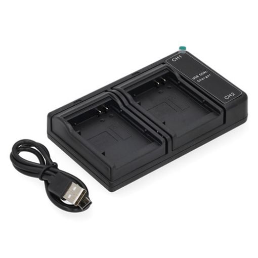 Εικόνα της Φορτιστής Μπαταριών WS Xtreme Power για Canon NB-12L 2 Θέσεων με USB-C 4.2V 0.7A