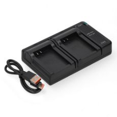 Εικόνα της Φορτιστής Μπαταριών WS Xtreme Power για Canon LP-E12 / LC-E12 2 Θέσεων με USB-C 8.4V 0.7A