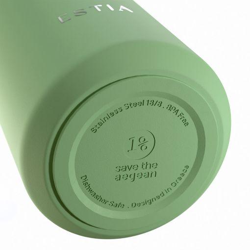 Εικόνα της Μπουκάλι Θερμός Estia Pulse Save The Aegean 500ml Pine 01-42394