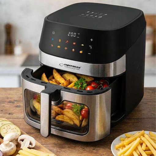 Εικόνα της Φριτέζα Αέρος Esperanza Patate Al Forno 8lt 1600W EKA005