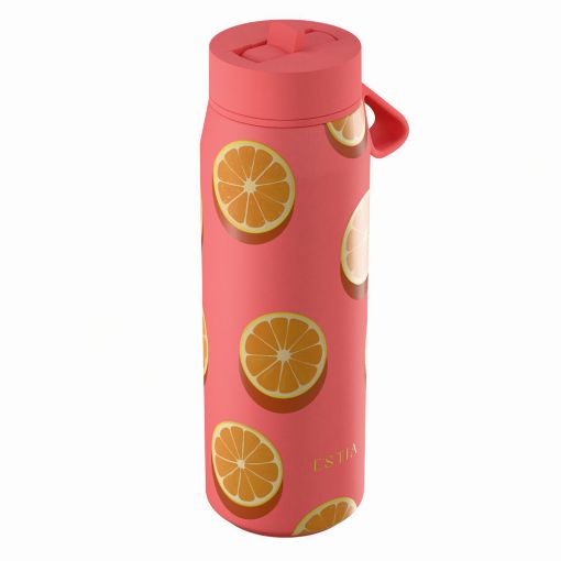 Εικόνα της Μπουκάλι Θερμός Estia Pulse Save The Aegean 500ml Orange Pop 01-42622