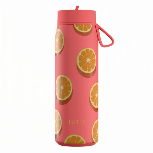 Εικόνα της Μπουκάλι Θερμός Estia Pulse Save The Aegean 500ml Orange Pop 01-42622