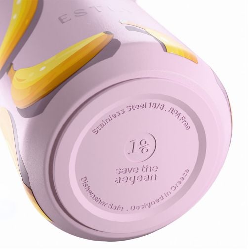 Εικόνα της Μπουκάλι Θερμός Estia Pulse Save The Aegean 500ml Banana Mood 01-42639