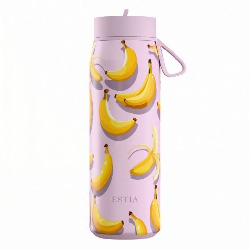 Εικόνα της Μπουκάλι Θερμός Estia Pulse Save The Aegean 500ml Banana Mood 01-42639