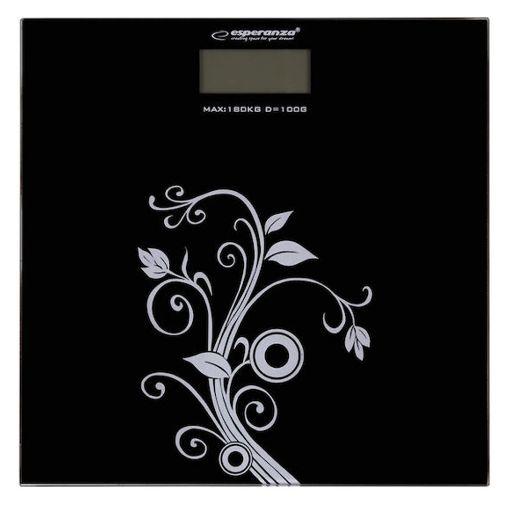 Εικόνα της Ψηφιακή Ζυγαριά Μπάνιου Esperanza Yoga EBS003 Black/White