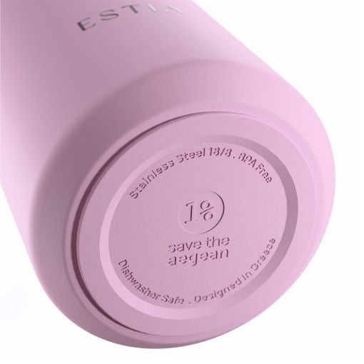 Εικόνα της Μπουκάλι Θερμός Estia Lens Save The Aegean 360ml Lavender 01-42813