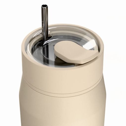 Εικόνα της Μπουκάλι Θερμός Estia Lens Save The Aegean 360ml Dune 01-42820