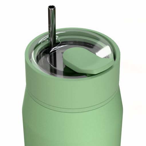 Εικόνα της Μπουκάλι Θερμός Estia Lens Save The Aegean 360ml Pine 01-42844