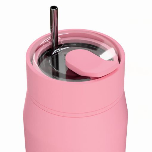 Εικόνα της Μπουκάλι Θερμός Estia Lens Save The Aegean 360ml Rose 01-42868
