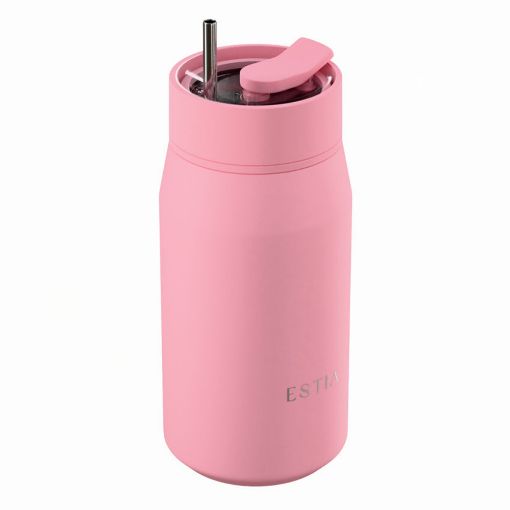 Εικόνα της Μπουκάλι Θερμός Estia Lens Save The Aegean 360ml Rose 01-42868