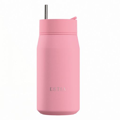 Εικόνα της Μπουκάλι Θερμός Estia Lens Save The Aegean 360ml Rose 01-42868