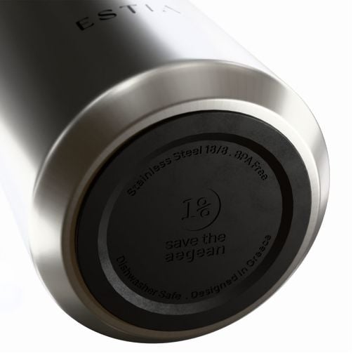 Εικόνα της Μπουκάλι Θερμός Estia Lens Save The Aegean 360ml Brushed 01-42875