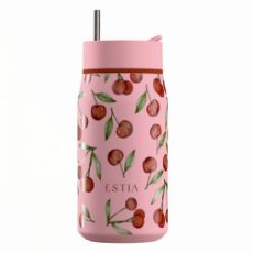 Εικόνα της Μπουκάλι Θερμός Estia Lens Save The Aegean 360ml Cherry Rose 01-42882