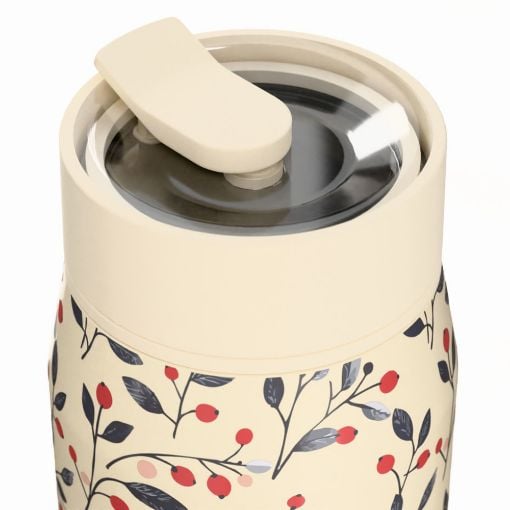 Εικόνα της Μπουκάλι Θερμός Estia Lens Save The Aegean 360ml Bloom Beige 01-42912