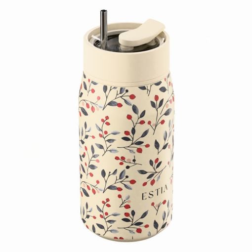 Εικόνα της Μπουκάλι Θερμός Estia Lens Save The Aegean 360ml Bloom Beige 01-42912