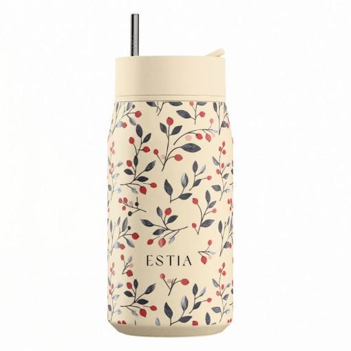 Εικόνα της Μπουκάλι Θερμός Estia Lens Save The Aegean 360ml Bloom Beige 01-42912