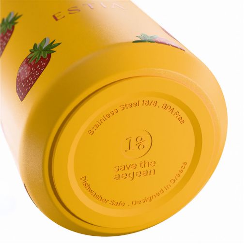 Εικόνα της Μπουκάλι Θερμός Estia Lens Save The Aegean 360ml Berry Bright 01-42936