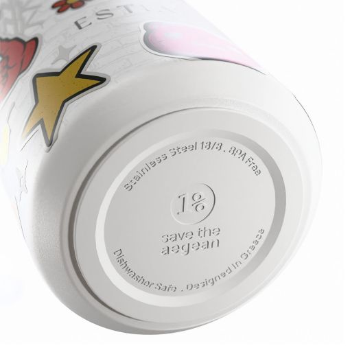 Εικόνα της Μπουκάλι Θερμός Estia Lens Save The Aegean 360ml Urban Vibes 01-43001
