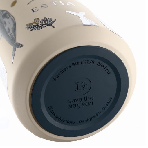 Εικόνα της Μπουκάλι Θερμός Estia Lens Save The Aegean 360ml Salt Life 01-43018