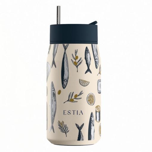 Εικόνα της Μπουκάλι Θερμός Estia Lens Save The Aegean 360ml Salt Life 01-43018
