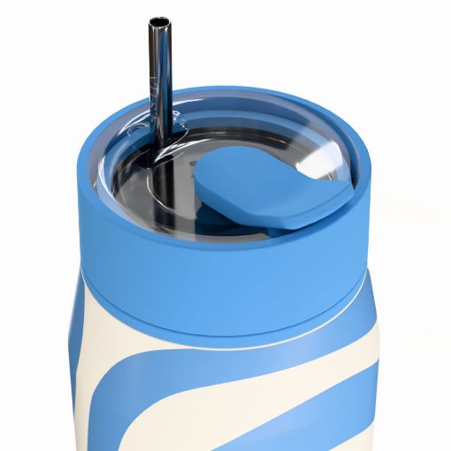 Εικόνα της Μπουκάλι Θερμός Estia Lens Save The Aegean 360ml Ocean Waves 01-43032