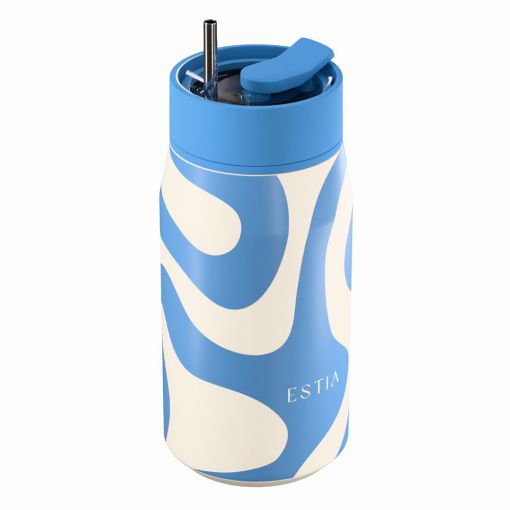 Εικόνα της Μπουκάλι Θερμός Estia Lens Save The Aegean 360ml Ocean Waves 01-43032