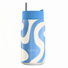 Εικόνα της Μπουκάλι Θερμός Estia Lens Save The Aegean 360ml Ocean Waves 01-43032