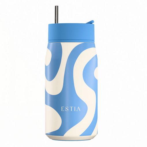 Εικόνα της Μπουκάλι Θερμός Estia Lens Save The Aegean 360ml Ocean Waves 01-43032