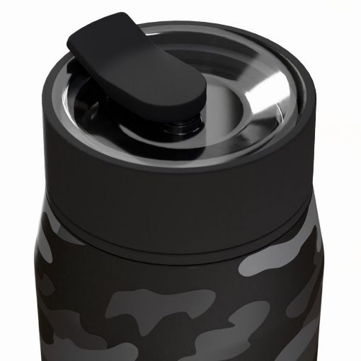 Εικόνα της Μπουκάλι Θερμός Estia Lens Save The Aegean 360ml Dark Camo 01-47887