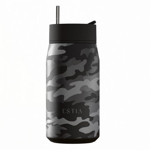 Εικόνα της Μπουκάλι Θερμός Estia Lens Save The Aegean 360ml Dark Camo 01-47887