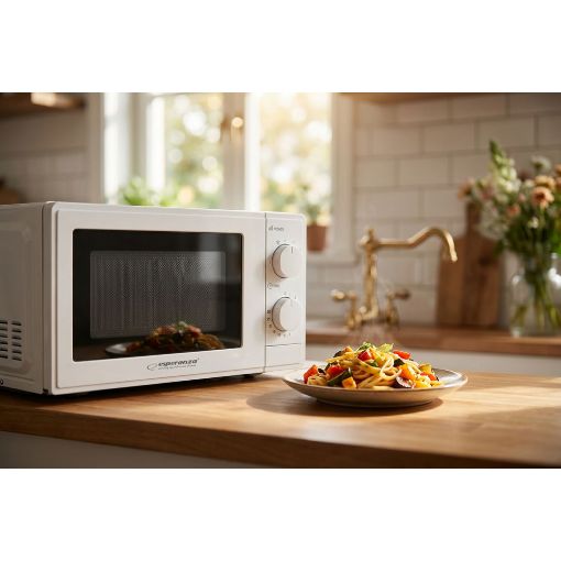 Εικόνα της Φούρνος Μικροκυμάτων Esperanza Estofado 20lt 700W White EKO011W