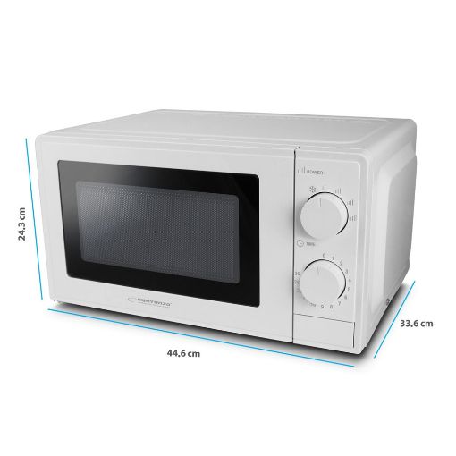 Εικόνα της Φούρνος Μικροκυμάτων Esperanza Estofado 20lt 700W White EKO011W