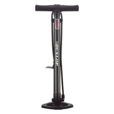 Εικόνα της Τρόμπα Δαπέδου Ποδηλάτου Dunlop 12bar με 2 Αντάπτορες Black 871129220270