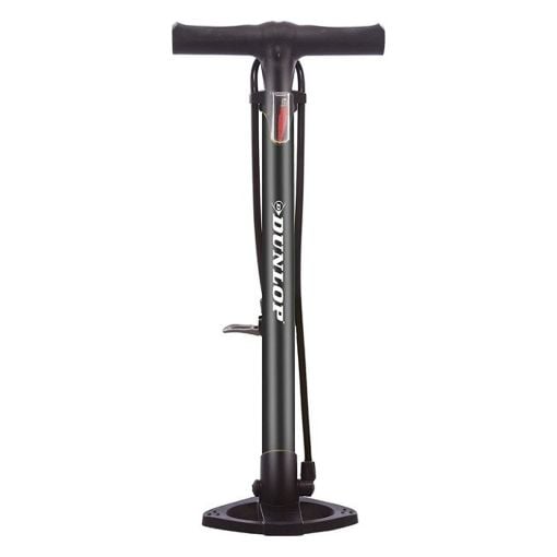 Εικόνα της Τρόμπα Δαπέδου Ποδηλάτου Dunlop 12bar με 2 Αντάπτορες Black 871129220270